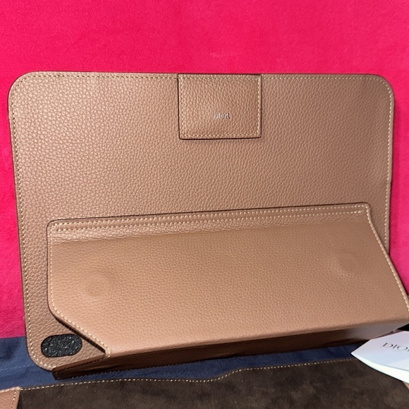 Christian Dior saddle agenda notebook iPad portfolio case - Picture 10 of 16